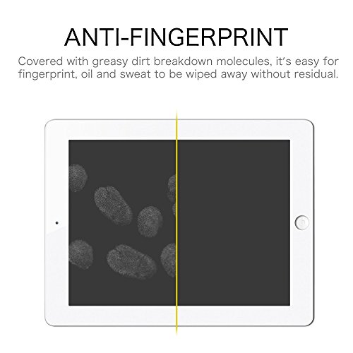 Fintie iPad 2 / 3 / 4 Panzergla Schutzfolie – Klar HD 9H stark kratzfest Hartglas Displayschutzfolie Glasfolie Screen Protector Displayschutz Folie Displayfolie für Apple iPad 2 / iPad 3 / iPad 4 - 6