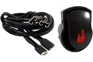 FACULX Elektroniczny przycisk zapłonu do piekarnika gazowego, wymienny moduł przełącznika zapłonu do grilla kompatybilny z zestawem zapłonowym Char-Broil Surefire