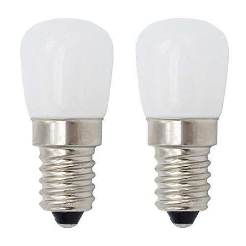 E14 LED Birne / [2 Pack] SFTlite E14 SES LED Pygmy Glhbirne 1.5W 120LM LED Energiesparlampen mit super hellen warmen weien kleinen Edison Schraube LED Lampen [entspricht 15W Halogenbirne - AC 220-240V nicht dimmbar] E14 LED Pygmy Birne Fr Khlschrank / Mikrowelle / Dunstabzugshaube / Nhmaschine