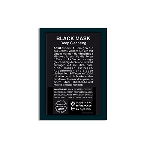 Pilaten Black Head Peel Off Mitesser Maske, Sparset, 12er Pack (12 x 6 g) - 3