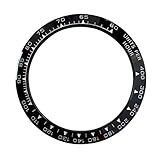 Schwarz Keramik Ersatz Armbanduhr Lünette Made für Rolex Daytona