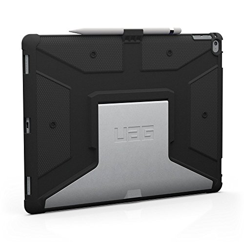Urban Armor Gear Schutzhülle für Apple 12,9″ iPad Pro (Nicht für 2. Generation aus 2017) – schwarz [Stoßfest | Standfunktion Apple Pencil-Halterung] – UAG-IPDPRO-BLK-VP - 3