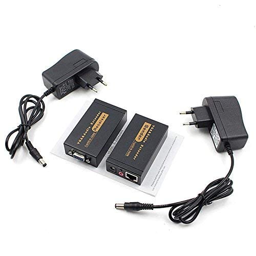 RuhZa VGA Extender Adapter Review for Long-Distance Video and Audio Use