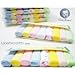 8x baby kids soft wash cloth bath feeding towel flannel wipe mixed colours