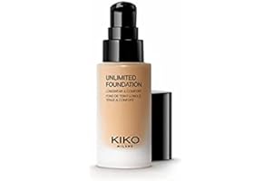 KIKO Milano Unlimited Foundation 5. 5G | Fondotinta Fluido A Lunga Tenuta