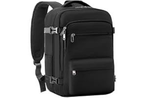 COOLIFE Bagages Cabine 45x36x20 pour EasyJet Sac de Voyage, Sac a Dos Voyage Cabine Avion Bagage à Main Femme Homme 30L sous Siege Bagage Sac De Voyage pour Ordinateur Portable 13.3''