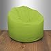 Shopisfy Large Children's & Teen's Water Resistant Fabric Bean Bag, Lime Green