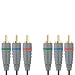 Produktbild Bandridge Videokabel 3 x Cinchstecker auf 3 x Cinchstecker, vergoldete Kontakte (24 kt), 12 m