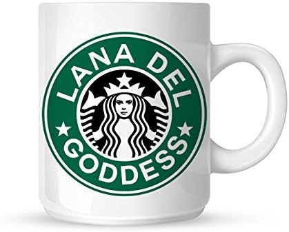 Lana Del Ray Goddes Starbuck Coffe Mug , Custom Mug, Personalised Photo Mug, Unique Gift