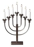 candelabro de oro puro Elegante decoración de candelabro, ideal para ventanas.