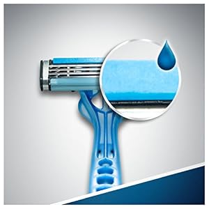 Gillette Blue3 Disposable Razor for Men with Pivoting Head, Pack of 8 Razors - Image 4