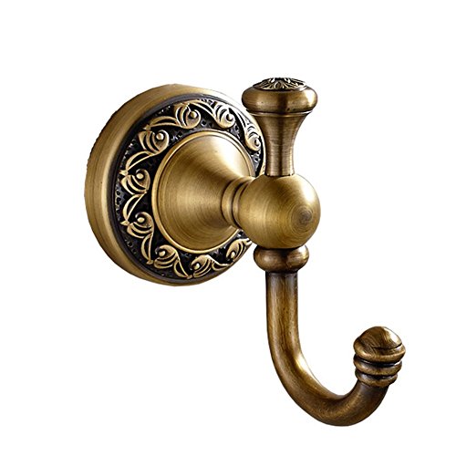 XY&XH Europäische Retro Allkupfer Bad Haken
