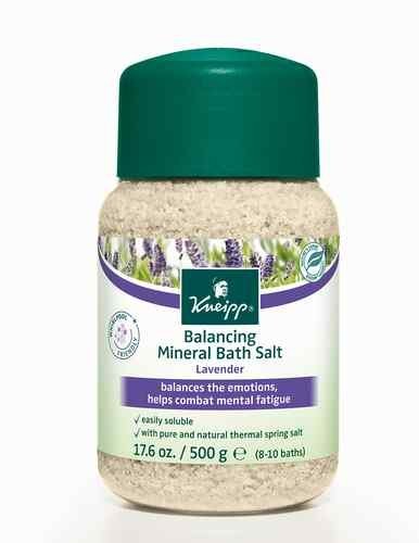 Kneipp BALANCING MINERAL BATH SALT Balances The Emotions LAVENDER 500g