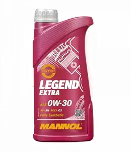 MANNOL 7919 LEGEND EXTRA PREMIUM PAO-BASED FULLY SYNTHETIC ENGINE OIL SAE 0W-30 API SN ACEA C3 IMPORTED FROM GERMANY 1 LITRE ESTER