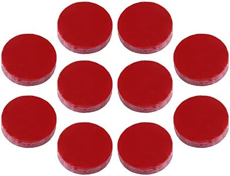 Yibuy 5x1.4mm Red Guitar Dots Inlay Fretboard for Guitar Set of 10