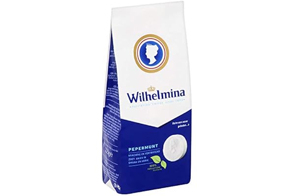 Fortuin Wilhelmina Pepparmynta 225 g Holland pepparmynta