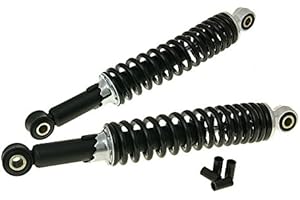 BIKE EQUIPMENT Stoßdämpfer Satz universal schwarz 320mm - Mofa, Mokick, Moped