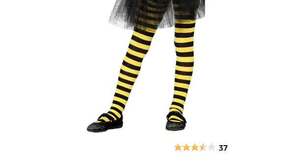 Childrens Yellow And Black Bee Striped 