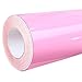 Produktbild Rapid Teck® Glanz Folie - 045 Hell Rosa - Klebefolie - 5m x 63cm - Plotterfolie- Folie selbstklebend - auch als Moebelfolie - Klebefolie