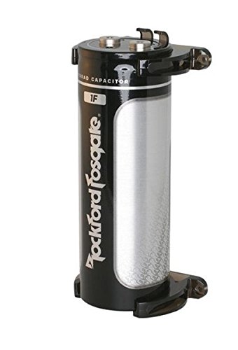 Rockford RFC1- Condensador, color negro y plata