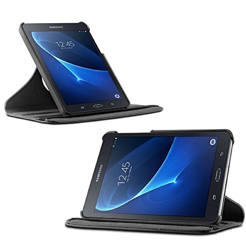 Schutzhülle für Samsung Galaxy Tab A SM-T580 SM-T585 10.1 Zoll Smart Slim Case Book Cover Stand Flip (Schwarz) NEU - 2