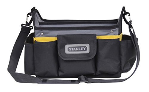 Stanley offene Werkzeugtasche, 31x20x26cm, 8 äußere, 10 innere Taschen, Innenorganizer, 20kg Ladekapazität, STST1-70718