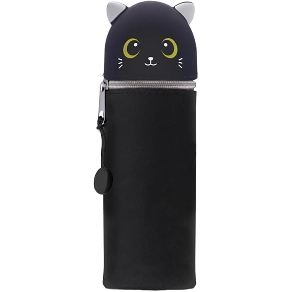 Astuccio Trasformabile Tavolo Astuccio 2 In 1 In Silicone Morbido | Portapenne Da Tavolo A Forma Di Tigre Kawaii, Per Scuola E Ufficio Astuccio Morbido Espandibile Scuola