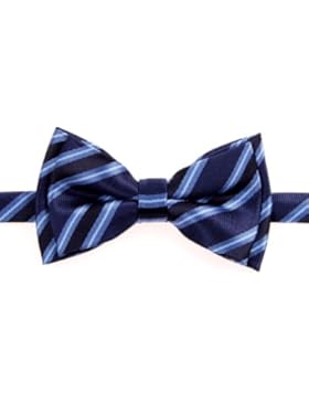 Retreez Jungen Gewebte vorgebundene Fliege Preppy Gestreifte