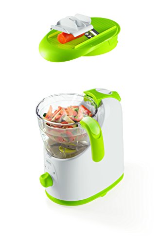 Chicco 00007656000000 Dampfgarer „Easy Meal“, Bpa frei, mehrfarbig - 5