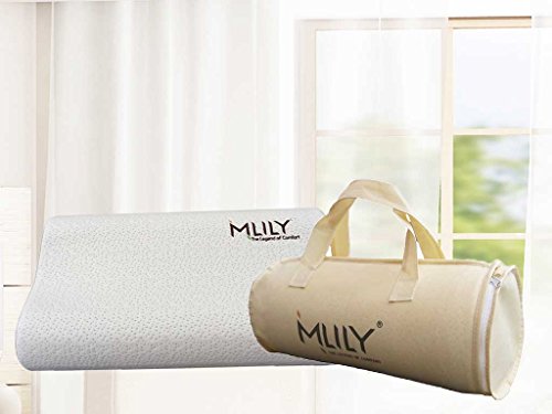 Orthopädisches Nackenstützkissen Von Ebitop-Kissen Aus Viscoelastischem Gelschaum (Memory Foam) In Weiß, Einstellbare Höhe, Ergonomisches Kopfkissen, Visco Schlafkissen, Nackenkissen Inkl. Bezug - 7