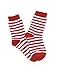 Produktbild Deiters Socken Rot/Weiß Gestreift 30-34