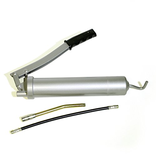 Fettpresse mit Zubehör + 2 x Fettkartusche -a 400g – Mehrzweckfett Kartusche Handhebel Einhand - 3