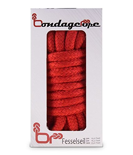 Preisvergleich Produktbild Bondage Rope 3m Red Fesseln Seil Fetisch