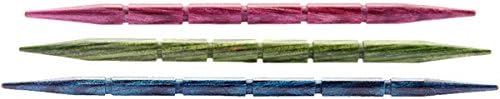 Knitter's PrideDreamz Cable Needles, Acrylic, Multicolour, 3.81x21.59x0.38 cm