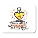 Produktbild Mouse Pads Quote Psalm Bible Lettering Christian Your Word is Lamp for My Feet Baptism Biblical Mouse Pad 7.08 (Lx 8.66 (W) inch for Notebooks,Desktop Computers Mouse Mats, Office Supplies