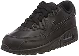 Ref - 833414-001 Nike Jungen AIR MAX 90 LTR (PS) Traillaufschuhe, Schwarz Black 001, 29.5 EU