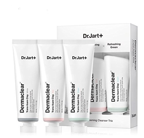 Dr Jart Dermaclear Trans Foam Clay 3type SET (50mlx3pcs) by Dr. Jart