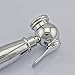 KES P913 Solid Brass Ceramic Toilet Hand Held Bidet Shattaf Cloth Diaper Sprayer, Chrome