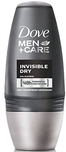 Dove Men+Care Deo Roll-On Invisible Dry Anti-Transpirant, 3er Pack (3 x 50 ml)