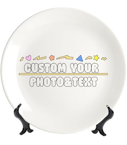 Piatto Vetro Temperato Personalizzato 25cm - Idea Regalo Originale Con Nome - Foto 6