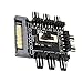 Produktbild Cdrox Computer 8 Wege Splitter Lüfter Hub 4-Pin SATA Power Socket-Adapter 3 Ebene Drehzahlregler