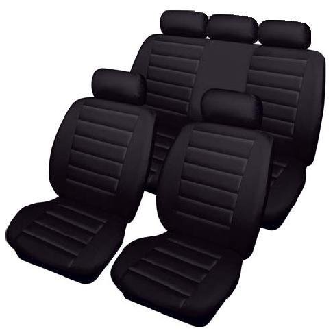 LEXUS IS 250 220 (2005 ON)Universal Full Set Carrera Front + Rear Luxury Leather Look Seat Cover Protector 9 Piece Set