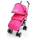 Zeta Vooom Stroller Complete with Foot Muff and Raincover (Pink Hearts and Stars)