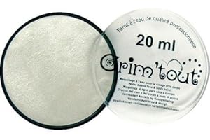 GRIM'TOUT Oz International - Maquillage - Fard - Galet 20 ML Couleur: Blanc Nacré - 3 Ans +