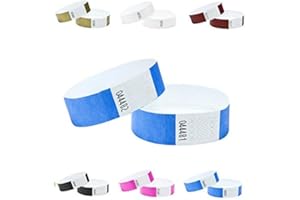 J&R Wristbands Tyvek® Paper Like 1000 Pack Blue