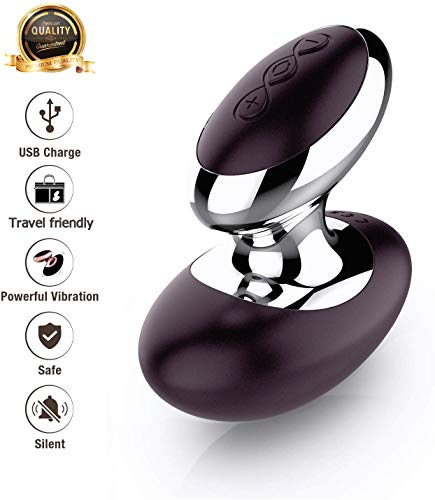 ACVIOO Masaje Manual con 10 modos de Frecuencia Silencioso, Masajeador Personal de Cuerpo Completo, Masajeador Inalámbrico de Silicona para Masaje de Cuello, Espalda, Masaje Corporal