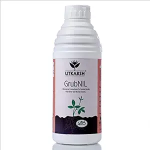 Utkarsh GrubNIL (1 Liter) (A Biological Consortium to Control Grubs, Termites and Other Soil borne Insects)