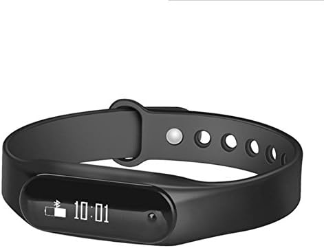 YANXH Activity Tracker ,Slim Fitness Tracker Watch, Touch Screen Bluetooth Pedometer Smart Bracelet with Anti-lost Strap for Phone , black