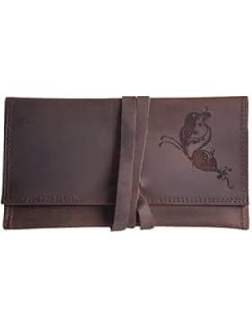 Drehertasche Tabaktasche Tabaksbeutel Rindleder Echt Leder Tobacco Pouch German Design