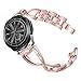 Produktbild TianranRT Edelstahl Watch Band Handgelenk Armband Armband für Samsung Galaxy ArmbandWatch 46mm (Rosa)